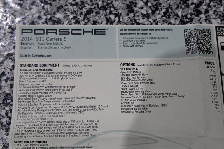 Porsche 991 Carrera S