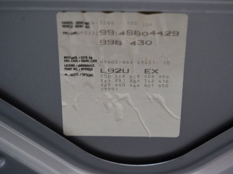 Porsche 996.2 Carrera 4S