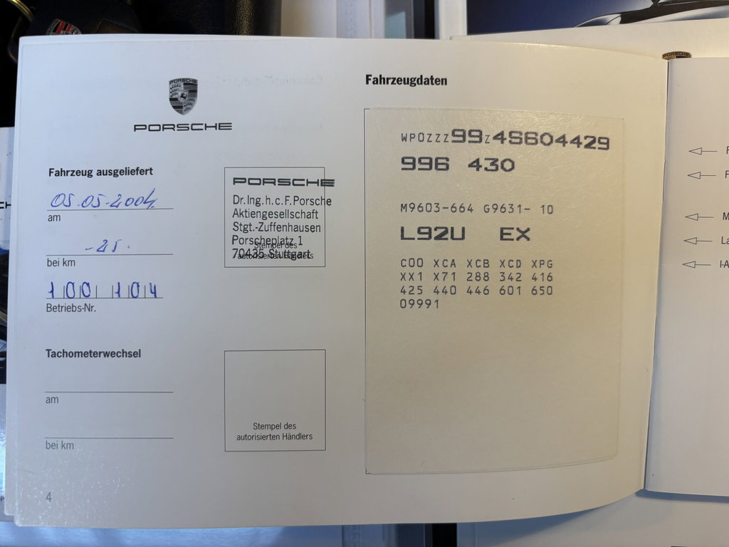 Porsche 996.2 Carrera 4S