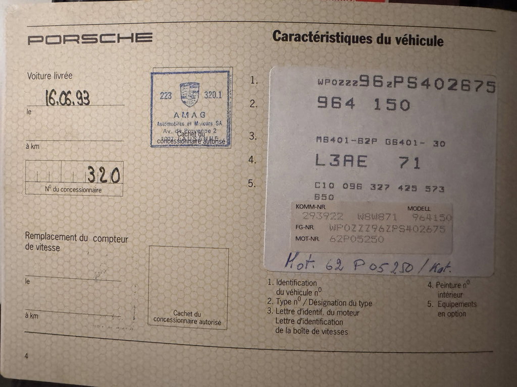 Porsche 964 Jubiläumsmodell „30 Jahre 911“