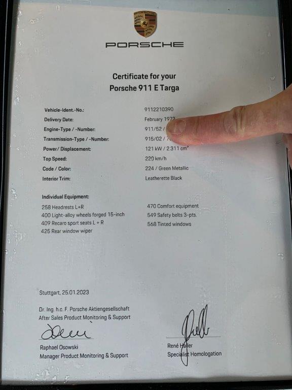 Porsche 911 E