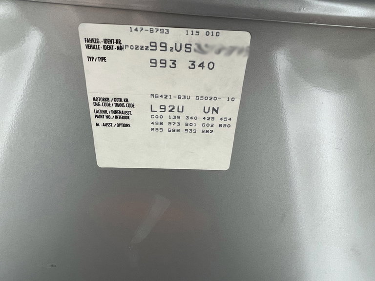 Porsche 993 Carrera S