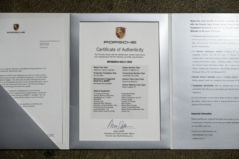 Porsche 911 Carrera 3.2