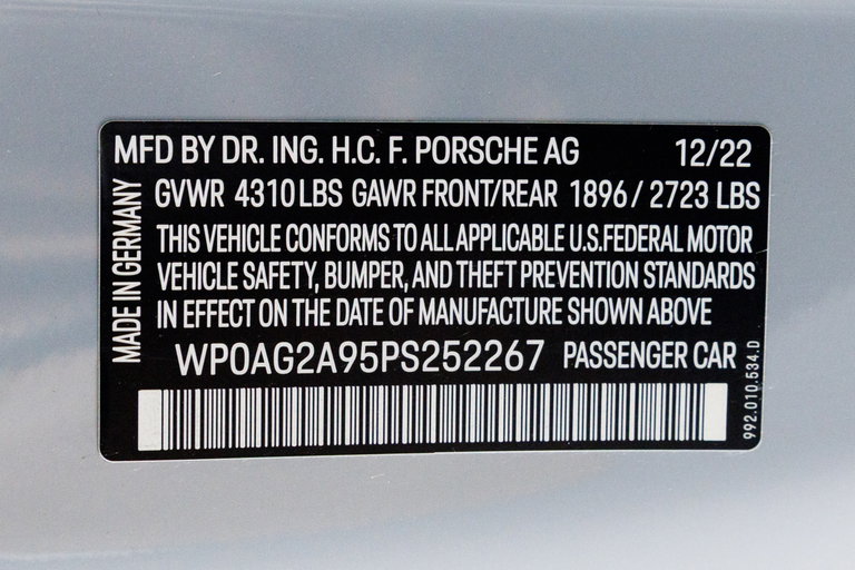 Porsche 992 Sport Classic