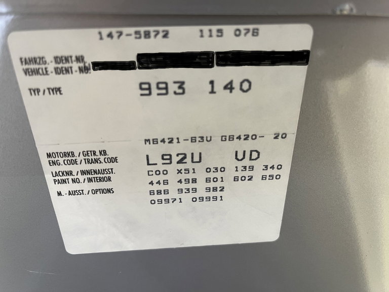 Porsche 993 Carrera 4S