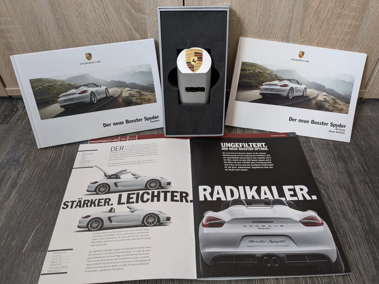 Porsche 981 Boxster Spyder