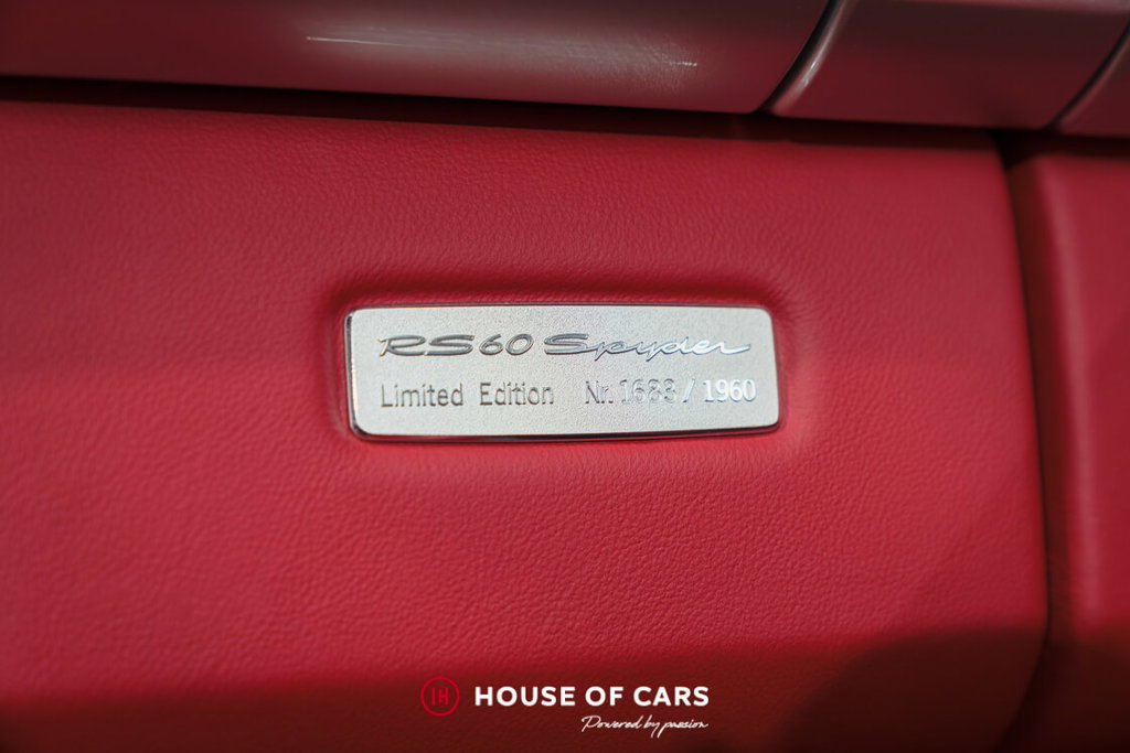 Porsche 987 Boxster RS 60 Spyder