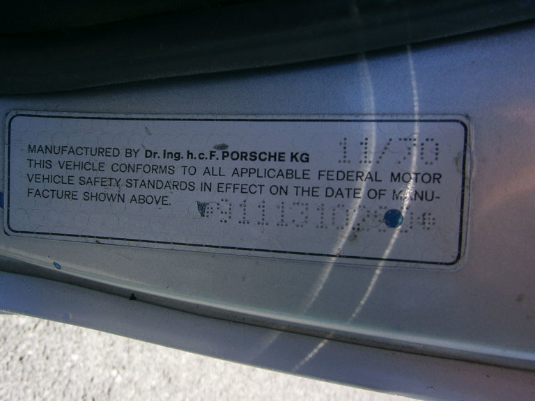 Porsche 911 S (F-Modell)