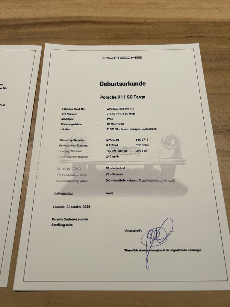 Porsche 911 SC
