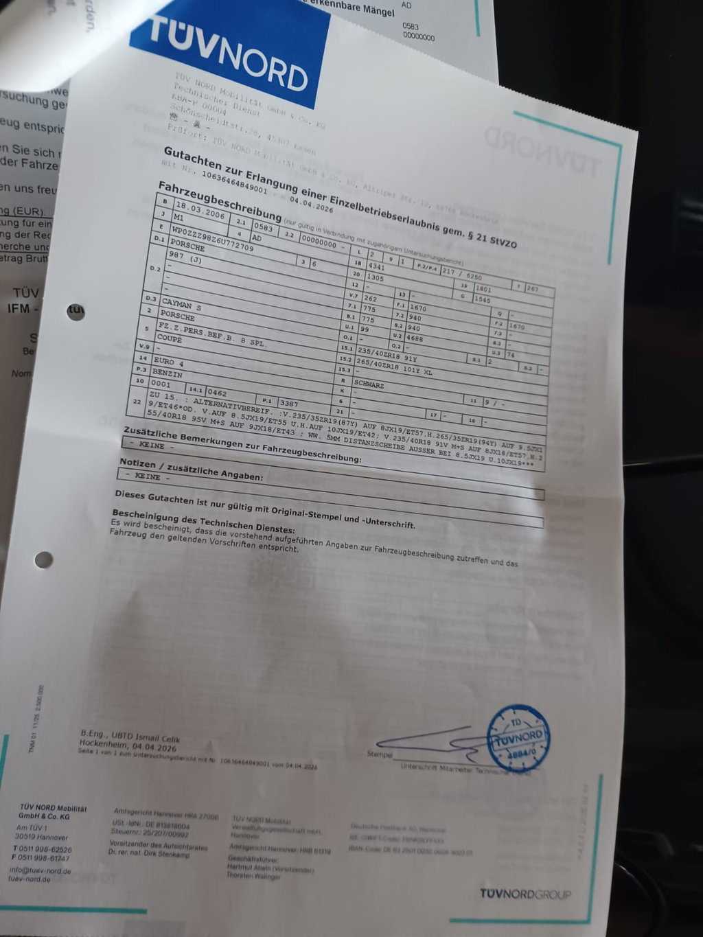 Porsche 987 Cayman S