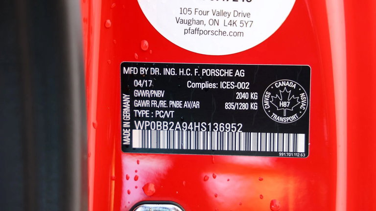 Porsche 991.2 Targa 4 GTS