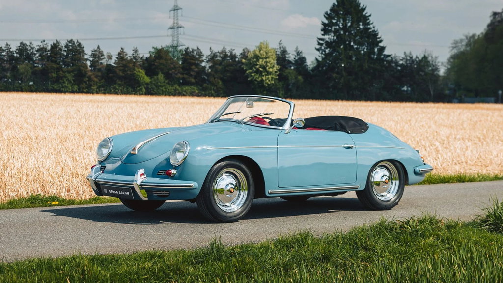 Porsche 356 B 1600 Roadster 1960 - elferspot.com - Marketplace for