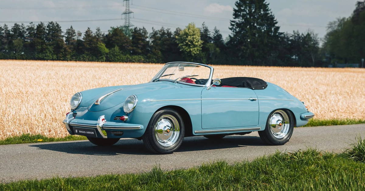 Porsche 356 B 1600 Roadster 1960 - elferspot.com - Marketplace for
