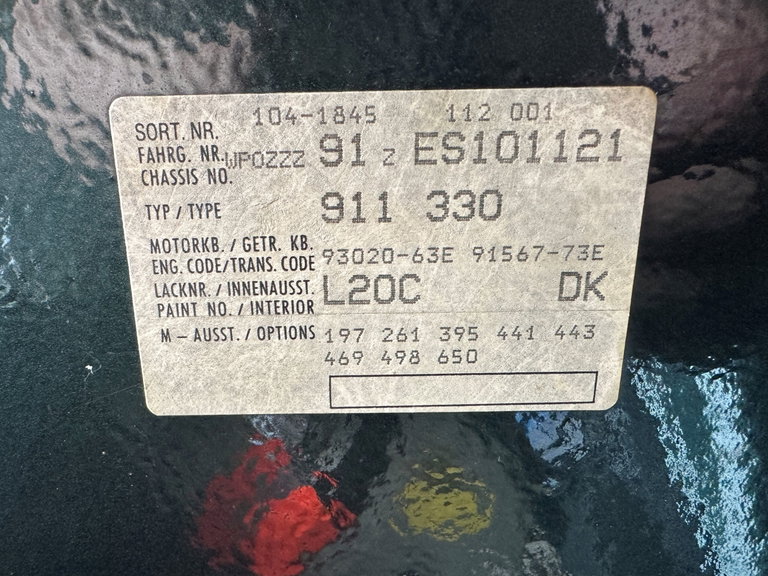 Porsche 911 Carrera 3.2