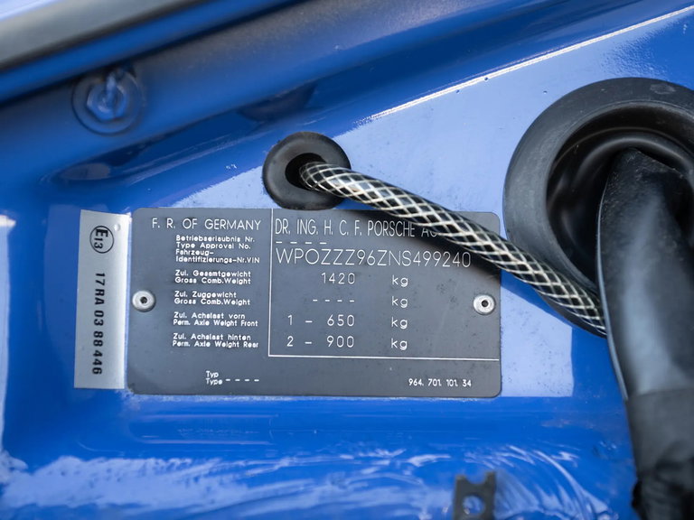 Porsche 964 Carrera RS N/GT