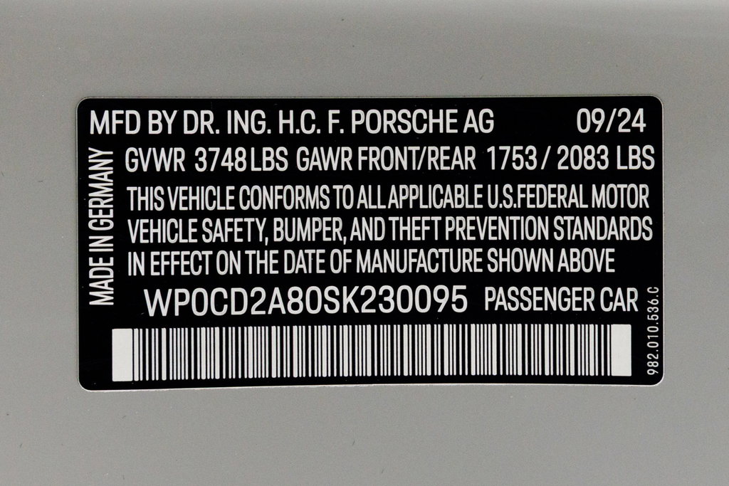 Porsche 718 Boxster GTS 4.0