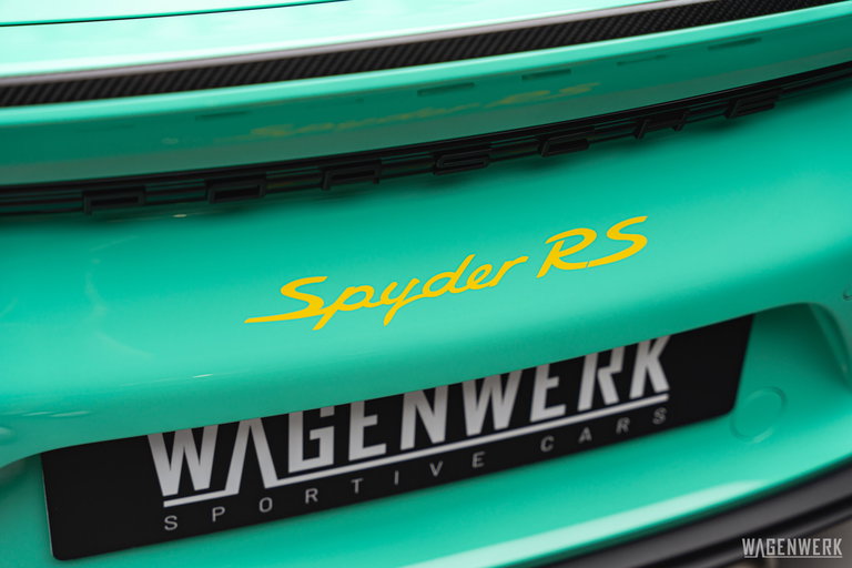 Porsche 718 Spyder RS