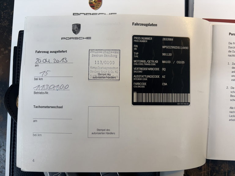 Porsche 991 Carrera S