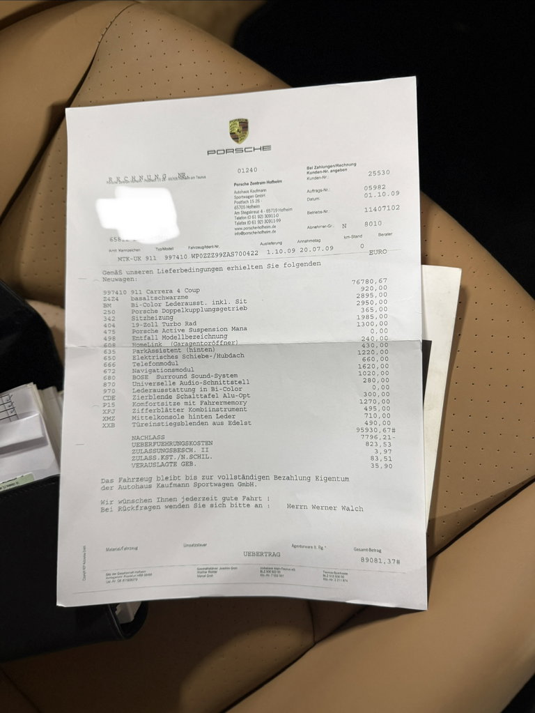 Porsche 997.2 Carrera 4