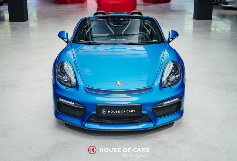Porsche 981 Boxster Spyder