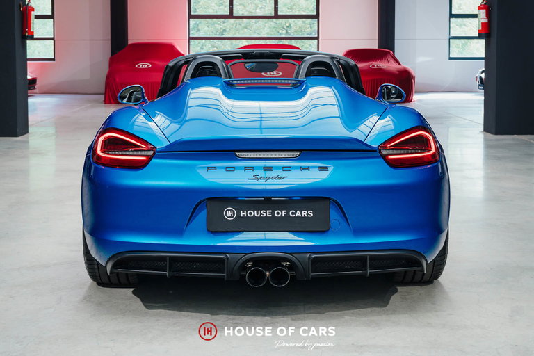 Porsche 981 Boxster Spyder