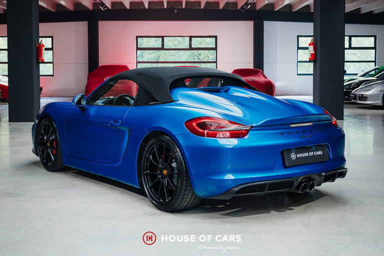 Porsche 981 Boxster Spyder