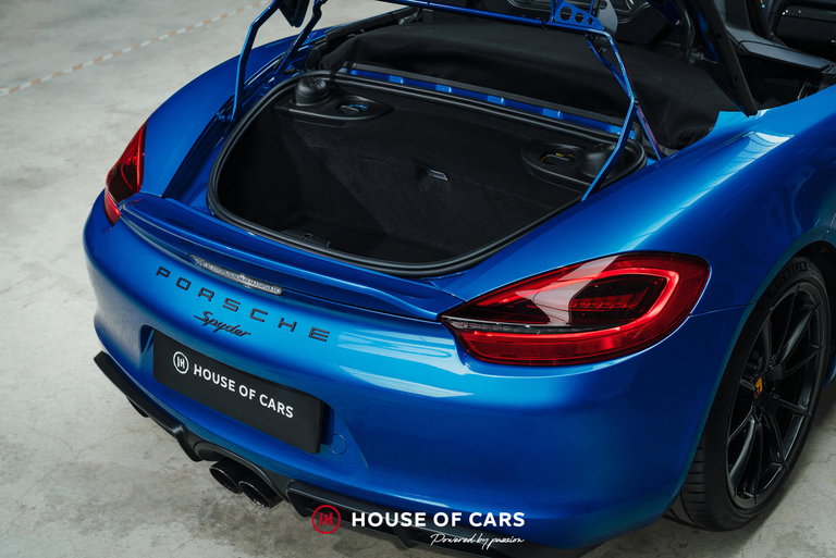 Porsche 981 Boxster Spyder