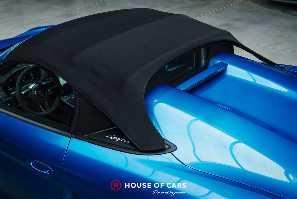 Porsche 981 Boxster Spyder