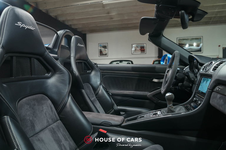 Porsche 981 Boxster Spyder
