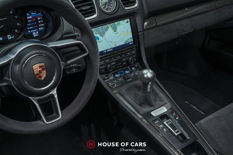 Porsche 981 Boxster Spyder