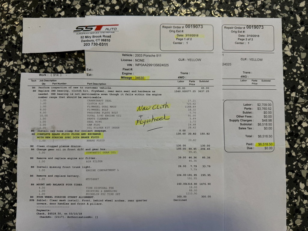 Porsche 996.2 Carrera 4S