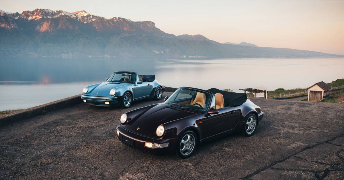 Two WTL Cabriolets in L999 special-order colours – Icons among
