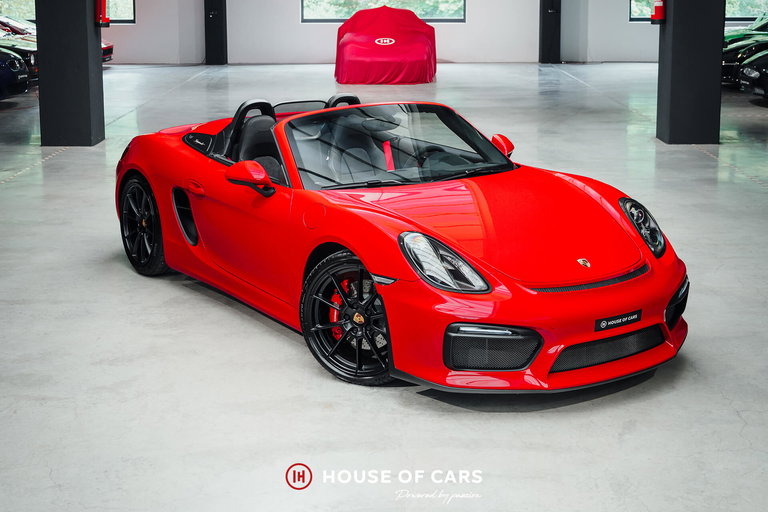 Porsche 981 Boxster Spyder