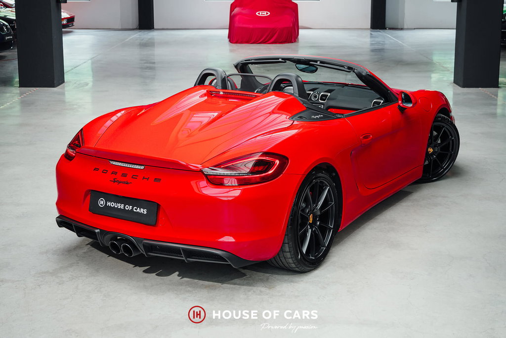 Porsche 981 Boxster Spyder