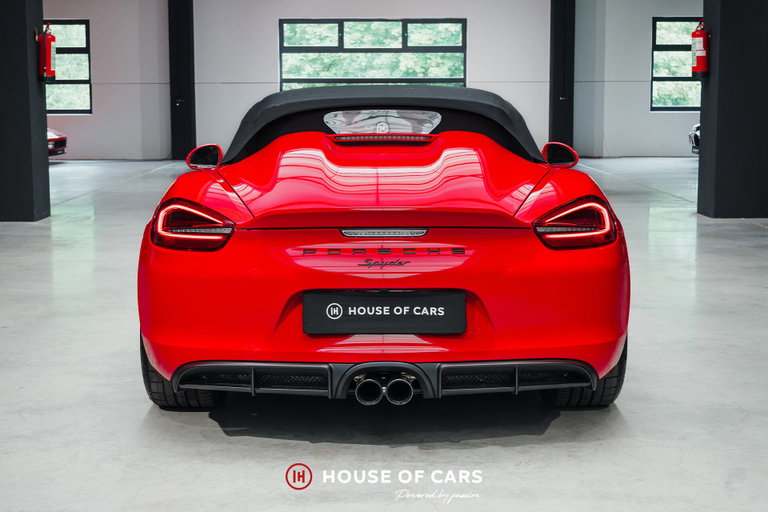 Porsche 981 Boxster Spyder