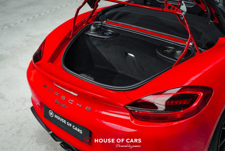 Porsche 981 Boxster Spyder
