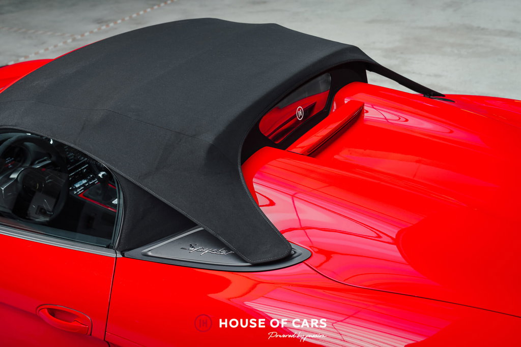 Porsche 981 Boxster Spyder