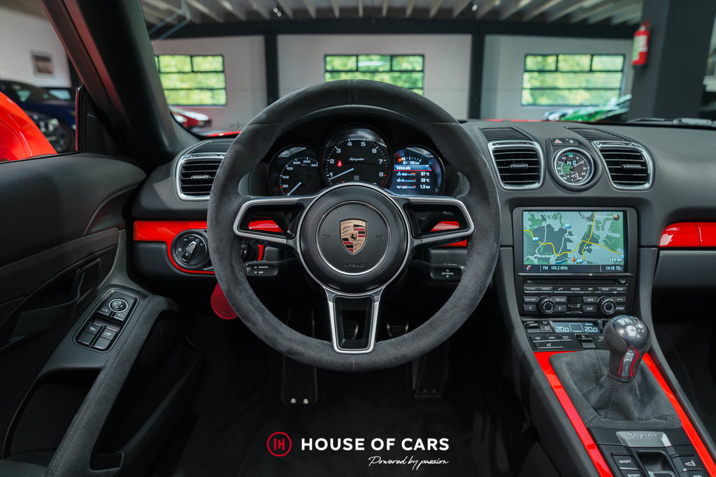Porsche 981 Boxster Spyder