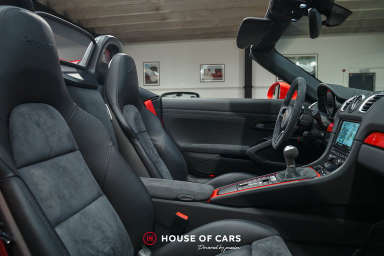 Porsche 981 Boxster Spyder