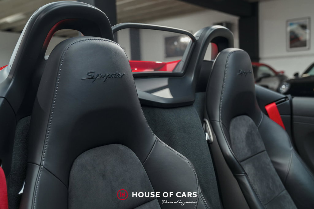 Porsche 981 Boxster Spyder