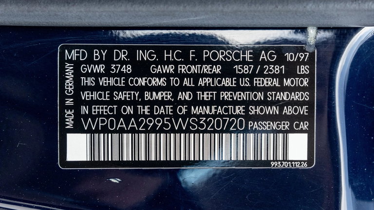 Porsche 993 Carrera S