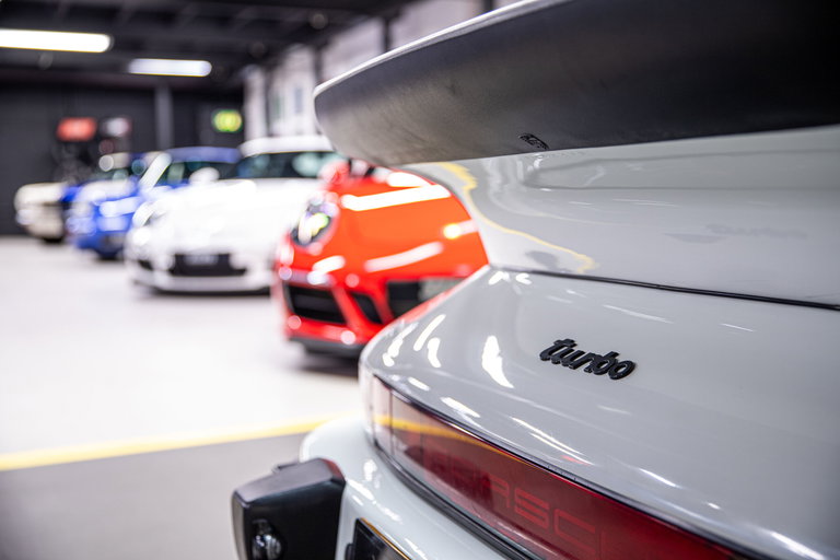 Porsche 911 Turbo Flachbau