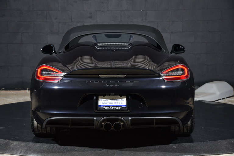 Porsche 981 Boxster Spyder