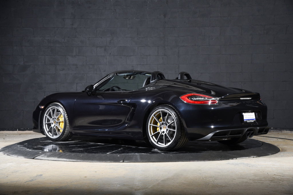 Porsche 981 Boxster Spyder