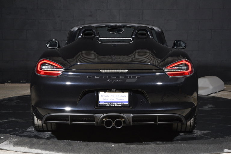 Porsche 981 Boxster Spyder