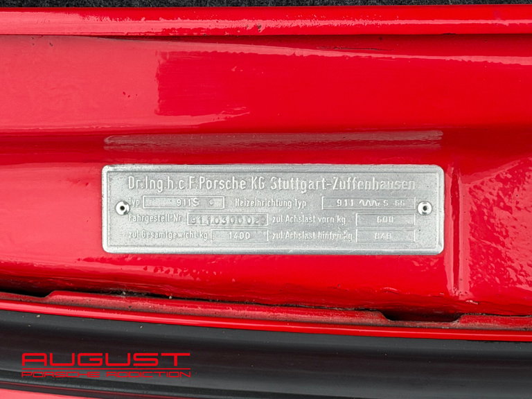 Porsche 911 S (F-Modell)