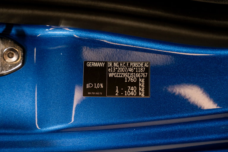 Porsche 991.2 GT3 Touring