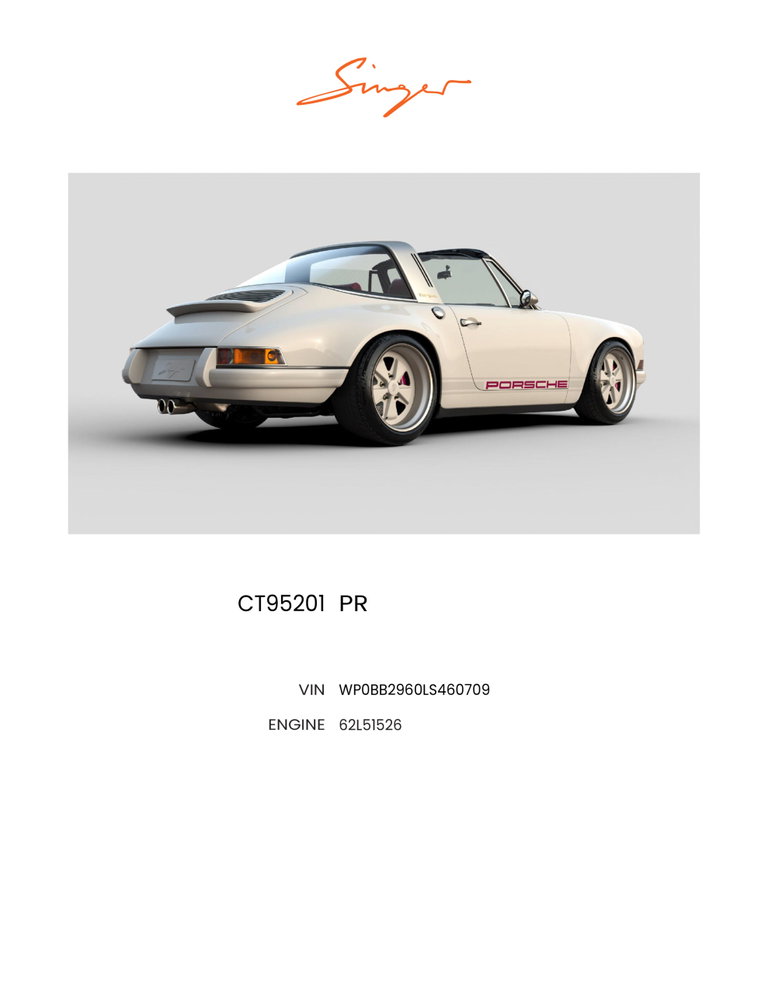 Porsche 911 Reimagined by Singer