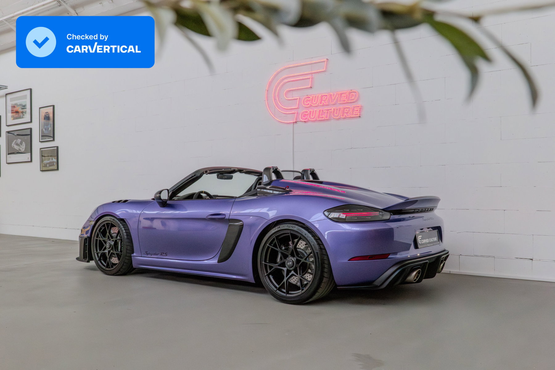 【OUTLET】SOLID SPEEDSTER 5.2 BlueかPurple Porsche in Lilac Violet Metallic W85 - Color Overview - elferspot