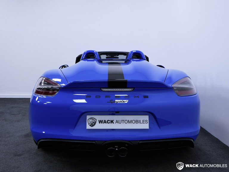 Porsche 981 Boxster Spyder